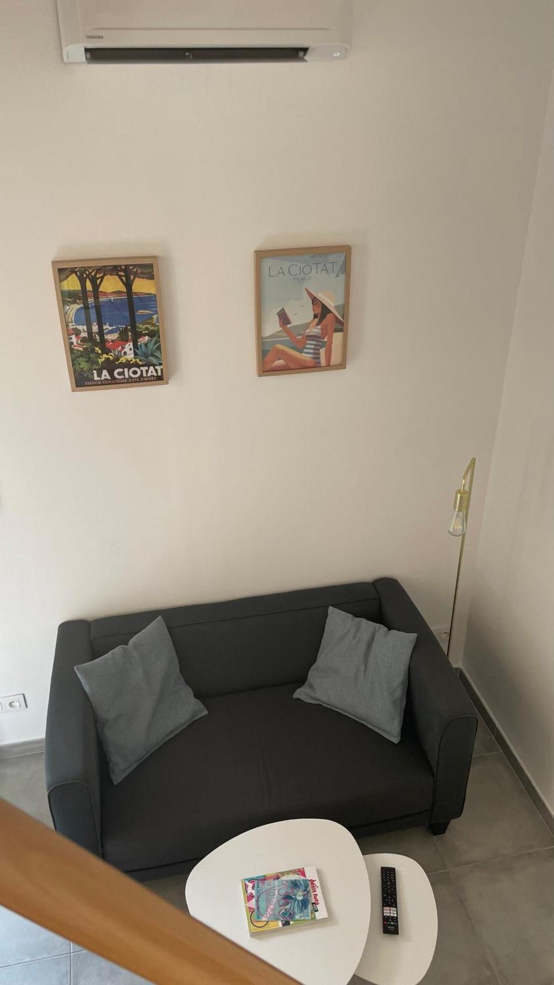 Studio Calme Avec Jardin Et Parking Prive La Ciotat Ngoại thất bức ảnh